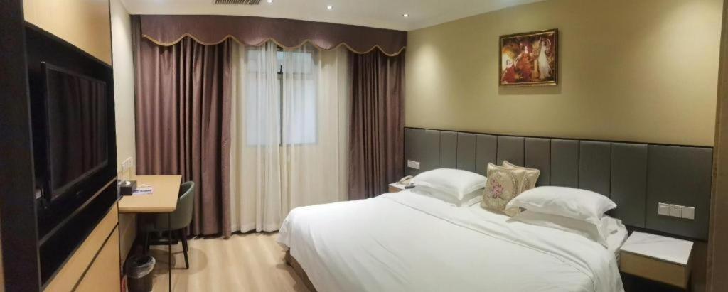 Greentree Inn Guangzhou Panyu Chimelong Happy World Business Hotel Bagian luar foto