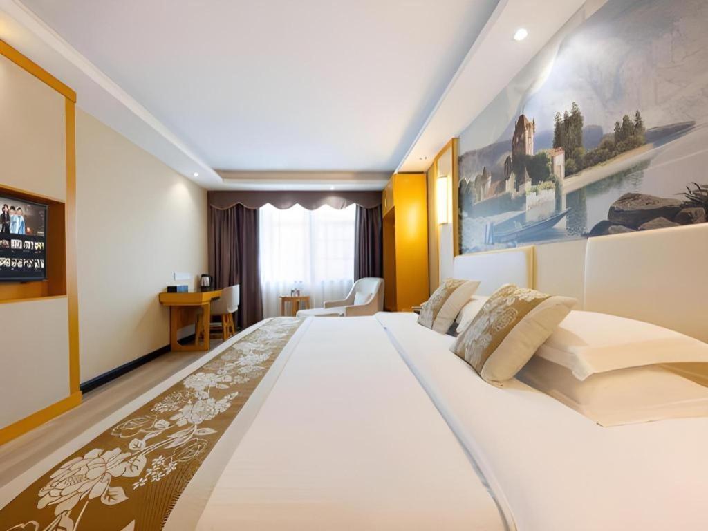 Greentree Inn Guangzhou Panyu Chimelong Happy World Business Hotel Bagian luar foto