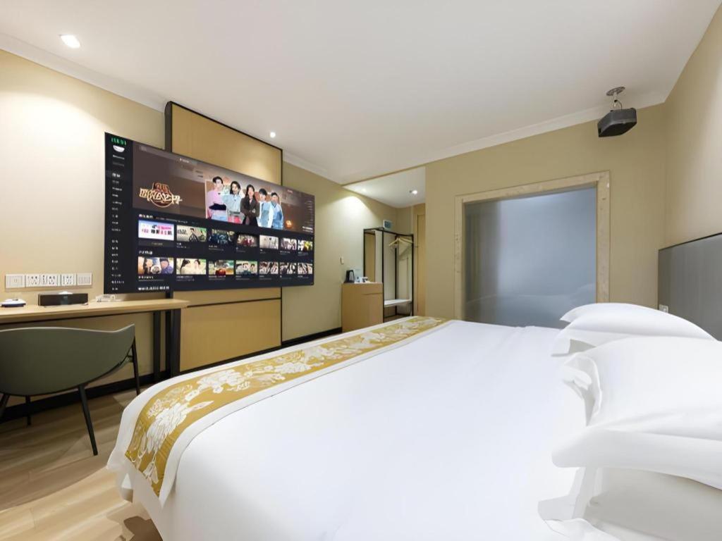 Greentree Inn Guangzhou Panyu Chimelong Happy World Business Hotel Bagian luar foto