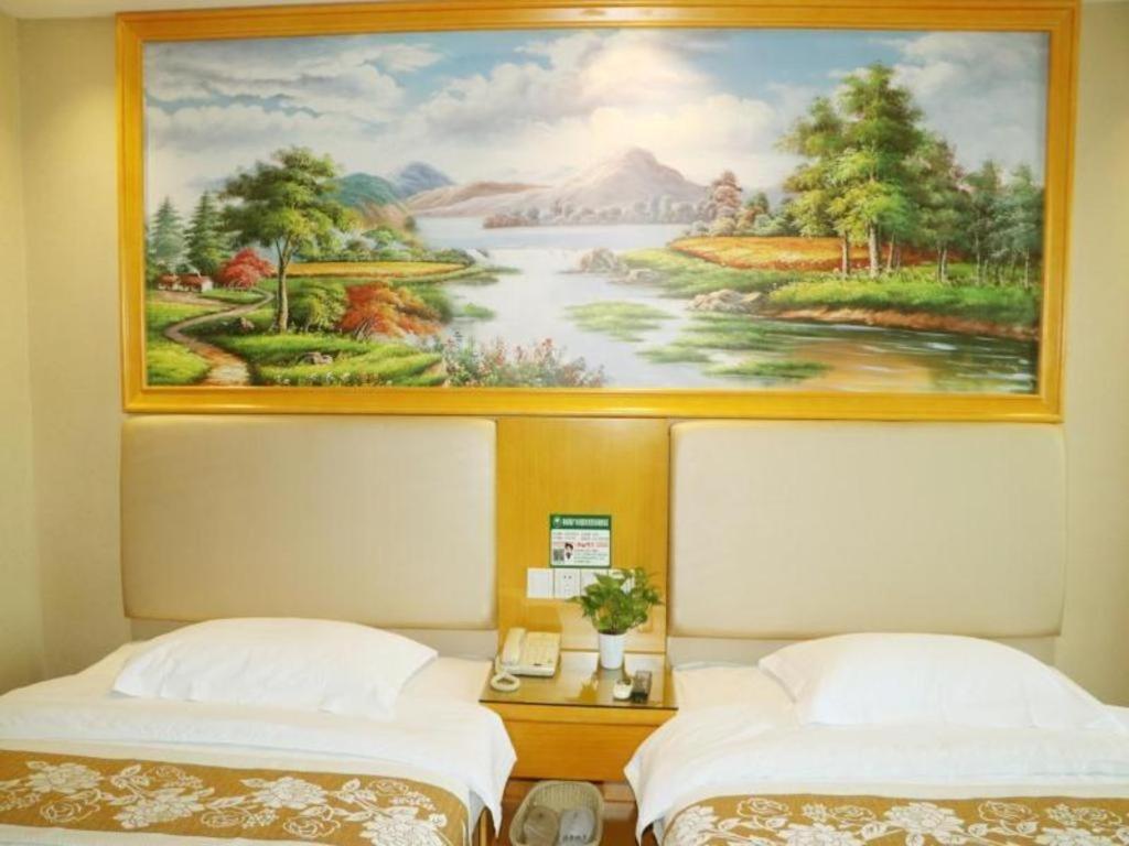 Greentree Inn Guangzhou Panyu Chimelong Happy World Business Hotel Bagian luar foto