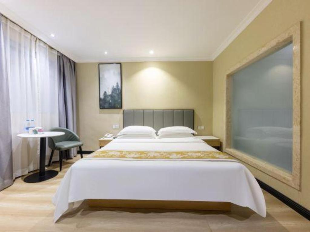 Greentree Inn Guangzhou Panyu Chimelong Happy World Business Hotel Bagian luar foto